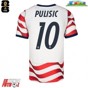 Estados Unidos Christian Pulisic #10 Primera Equipación Mundial 2026 Manga Corta